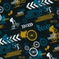 Preview: "BMX" Streetstyle by lycklig design "petrol" French Terry