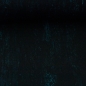 Preview: Kombistoff "Schwarz/Petrol" Halloween Tales by Thorsten Berger French Terry