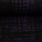 Preview: "Wild Doodles" lila/schwarz by Thorsten Berger French Terry