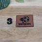 Preview: Kunstlederlabel "Fußball 2"