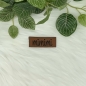 Preview: Kunstlederlabel "Sprüche 8"