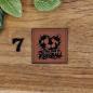 Preview: Kunstlederlabel "Fußball 3"