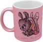 Preview: Glitzer Tasse rosa "Kindergarten Kind"