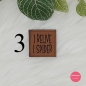 Preview: Kunstlederlabel "Denglisch 2"