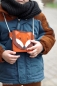 Preview: "Fuchs" Tierbeutel aus Canvas von Käselotti inkl. benötigten Zubehör