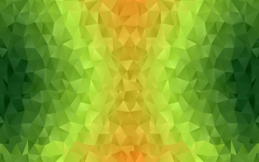 Gradient Polygone kiwigrün, goldgelb Jersey