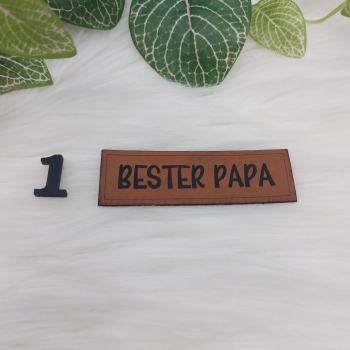 Kunstlederlabel "Beste Bester"
