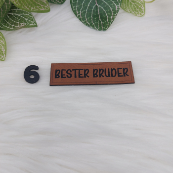 Kunstlederlabel "Beste Bester"