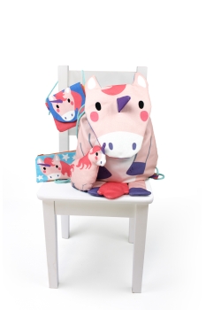 "Einhorn" Komplett Set Tierbeutel aus Canvas von Käselotti