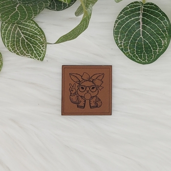 Kunstlederlabel "Ostern"