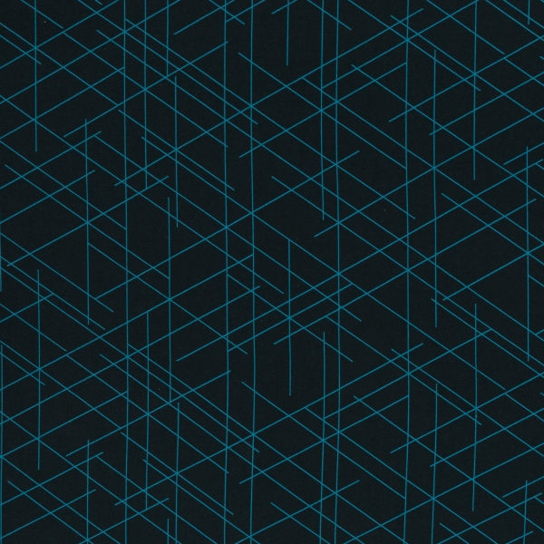 "Linien" Streetstyle by lycklig design "schwarz" French Terry