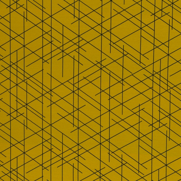 "Linien" Streetstyle by lycklig design "ocker" French Terry