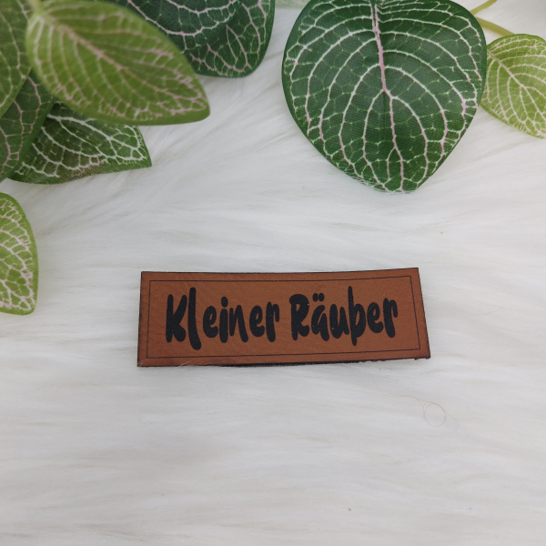Kunstlederlabel "Sprüche für Kinder"