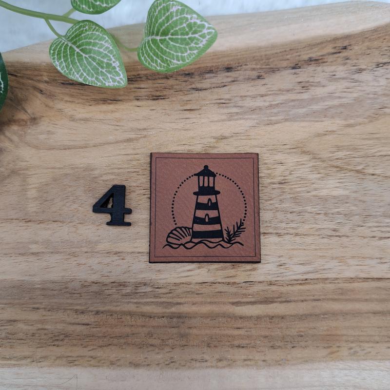 Kunstlederlabel "Maritim 2"