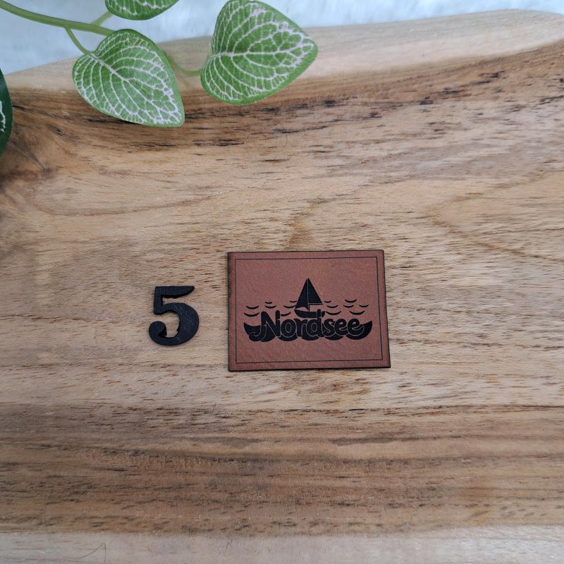 Kunstlederlabel "Maritim 2"