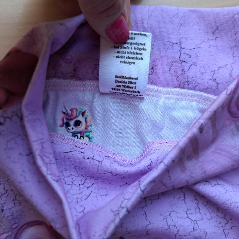 Kurze Pumphose "Zuckerschnute" Größe 86 B-Ware
