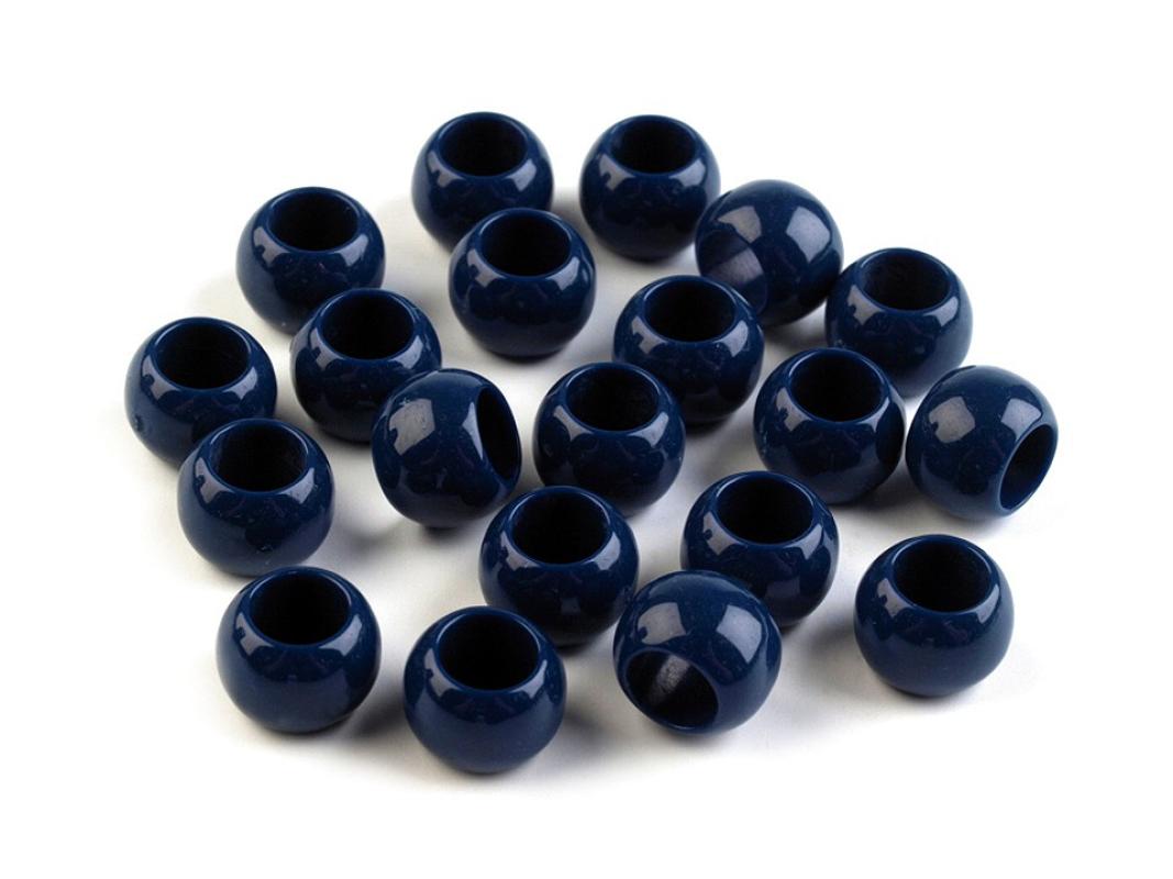 PATIKIL 100 Stück Große Lochperlen Aus Acryl, 15x9 Mm, Gelb – Für Stiftperlen, Schmuck, DIY-Deko
