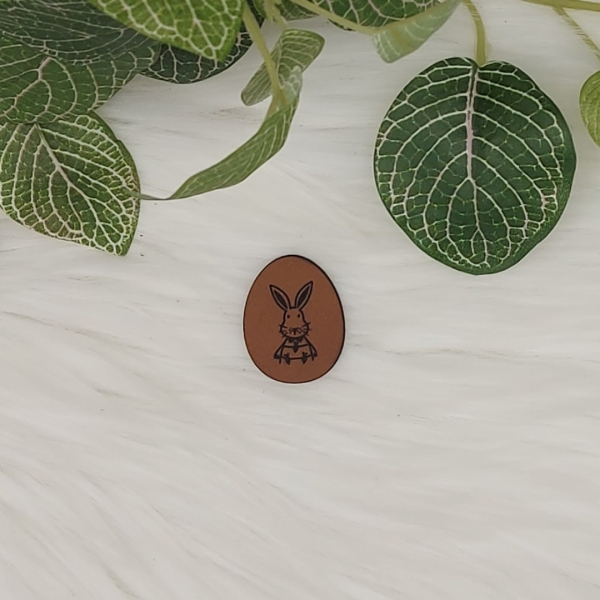 Kunstlederlabel "Ostereier"