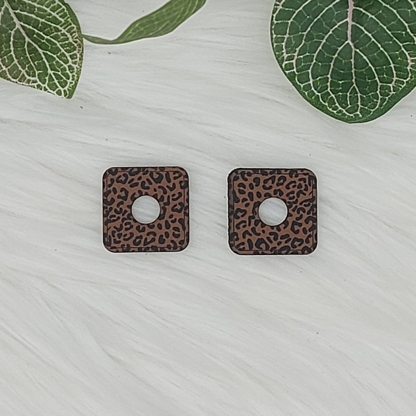 Kunstlederlabel "Ösenpatches Leolook"