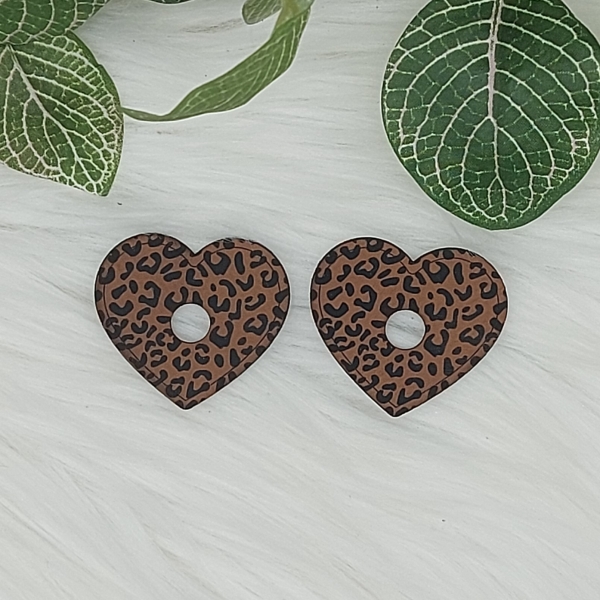 Kunstlederlabel "Ösenpatches Leolook"