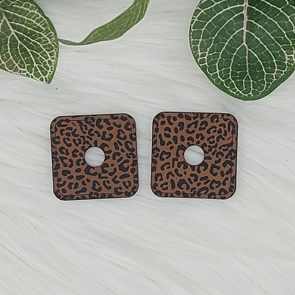 Kunstlederlabel "Ösenpatches Leolook"