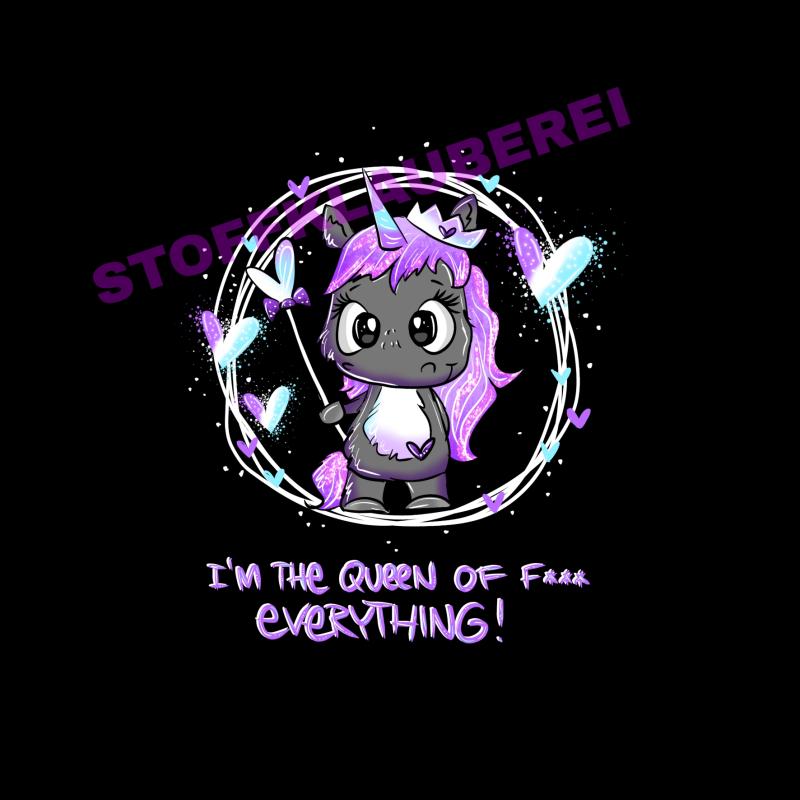 "Chaosqueen" Kunstleder 15x15cm