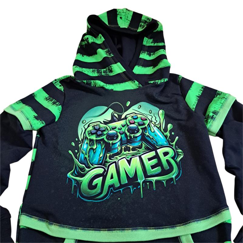 Hoodie Größe 146 "Gamer von Tillinchen"