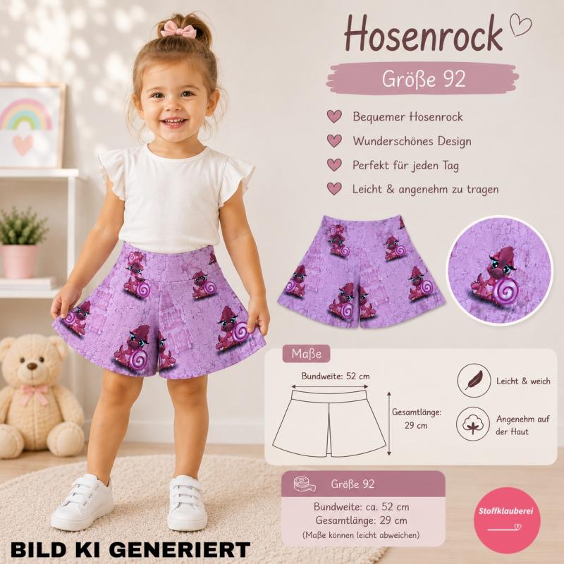 Hosenrock "Zuckerschnute" Größe 92