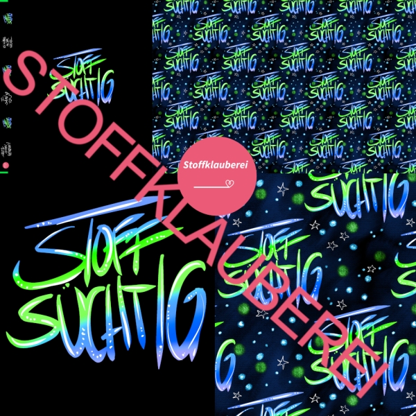 "Stoffsüchtig" Bio-Jersey