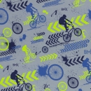 "BMX" Streetstyle by lycklig design "grau" French Terry