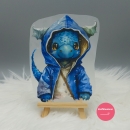 "Drache Boy" Bügelbild  (ca. 14cm X 10,5cm)