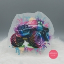 "Truck"  Bügelbild (ca. 16cm X 16cm)