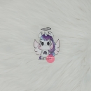 "Einhorn Engel" Bügelbild (ca. 7cm X 5,5cm)