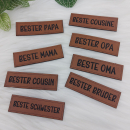 Kunstlederlabel "Beste Bester"